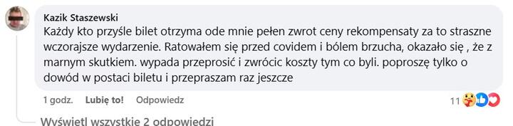 Kazik odpowiedział na krytykę